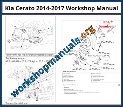 kia cerato2004 workshop manual Epub