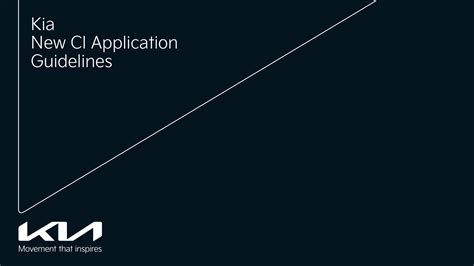 kia corporate website guidelines Doc