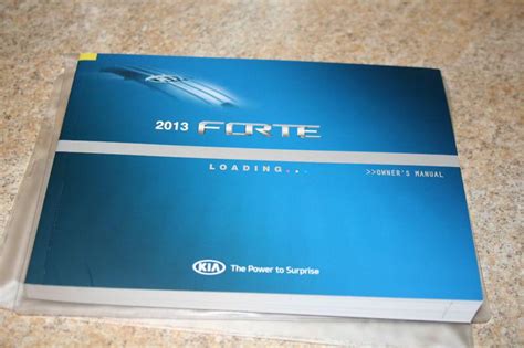 kia forte owners manual 2013 Doc