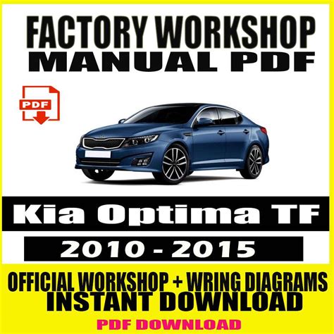 kia optima factory service repair manual Doc