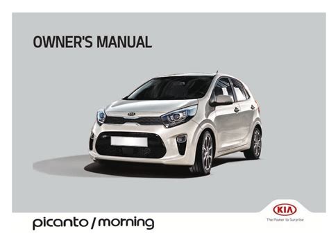 kia picanto owners manual Epub