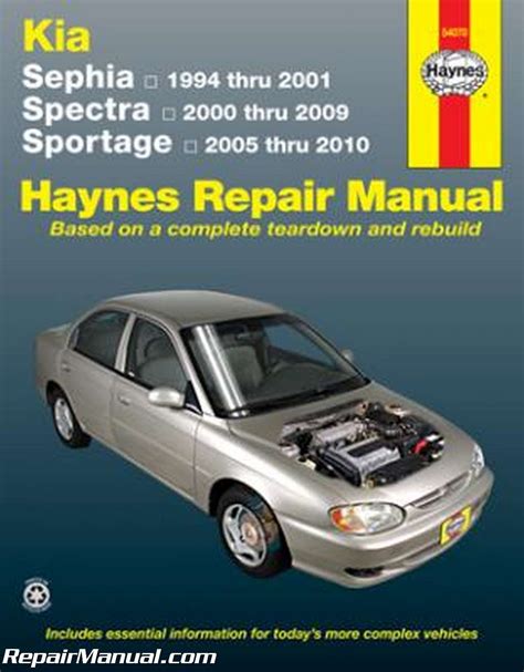 kia sportage 1995 2002 haynes repair manual torrent PDF