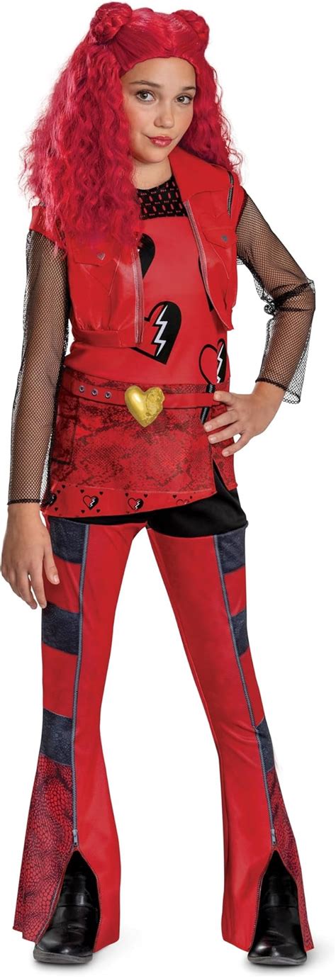 kids' red costume - descendants 4: the rise of red