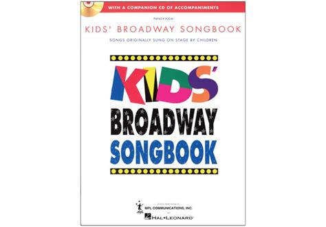 kids broadway songbook book or online audio vocal collection Epub