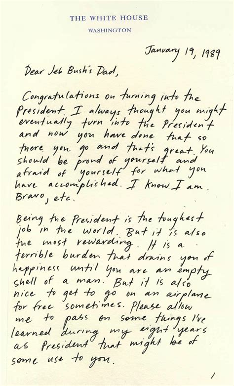 kids letters to president bush Reader