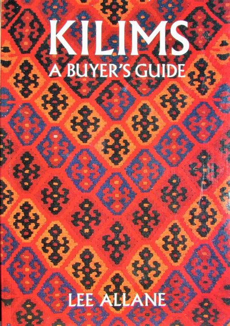 kilims a buyers guide Kindle Editon