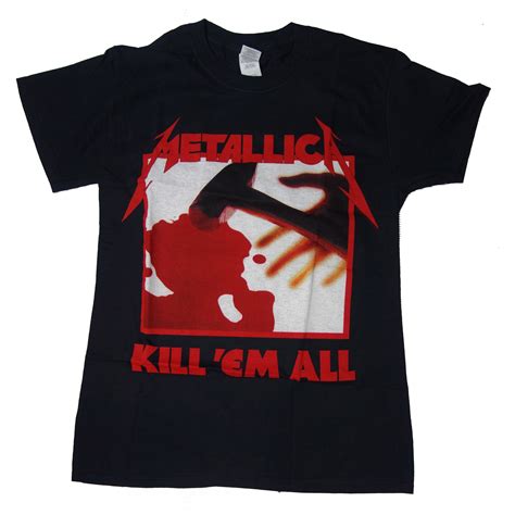 kill em all t shirt metallica