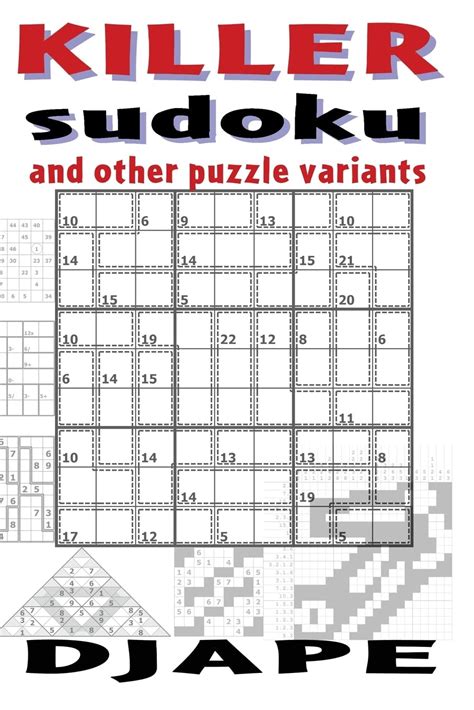 killer sudoku and other puzzle variants Kindle Editon