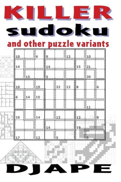 killer sudoku and other puzzle variants Kindle Editon