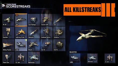 killstreaks black ops