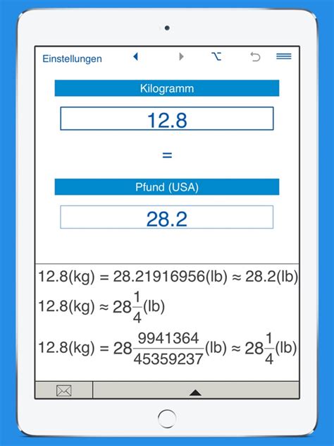 kilo in amerikanische pfund
