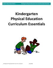 kindergarten curriculum essentials document boulder valley Epub