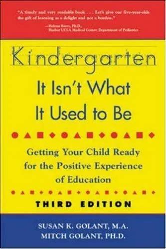 kindergarten it isnt what it used to be Reader
