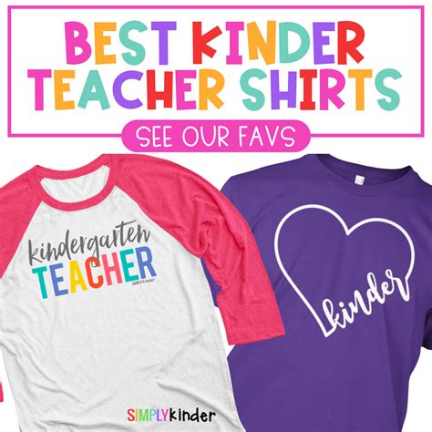 kindergarten shirts teacher