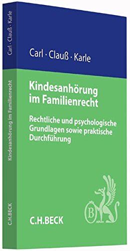 kindesanh rung familienrecht rechtliche psychologische durchf hrung Epub