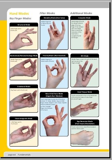 kinesiology finger modes PDF