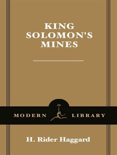 king solomons mines modern library classics Doc