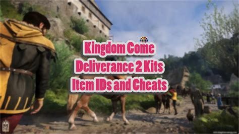 kingdom come deliverance item id