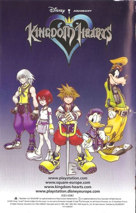 kingdom hearts 2002 ps2 manual