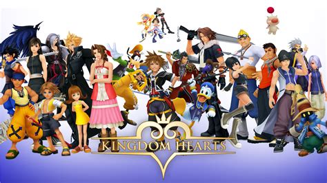 kingdom hearts and final fantasy