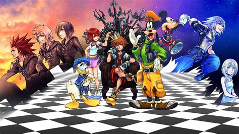 kingdom hearts intro wallpapaer