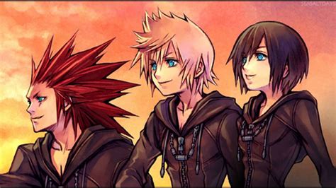 kingdom hearts roxas and xion