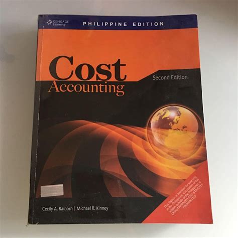 kinney and raiborn cost accounting solution manual Reader