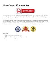 kinns chapter answer key Kindle Editon
