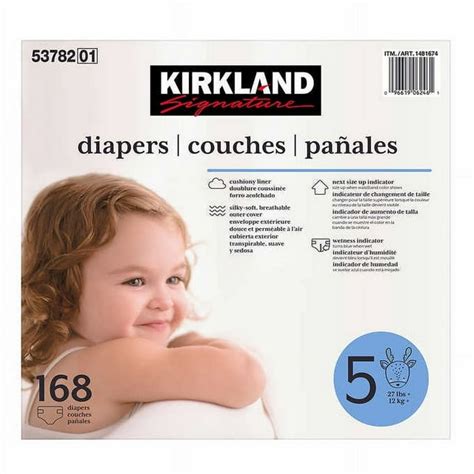 kirkland diapers size 5