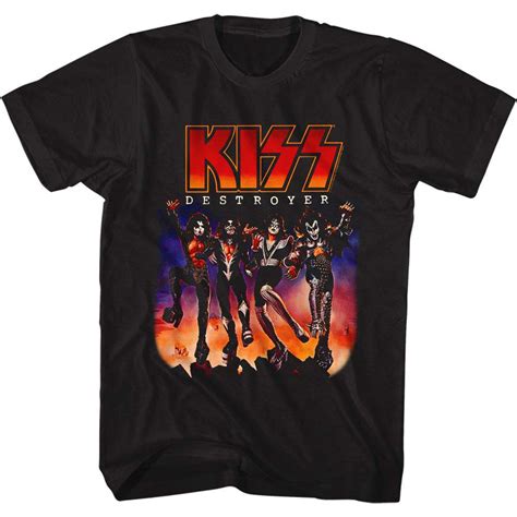 kiss destroyer t shirt