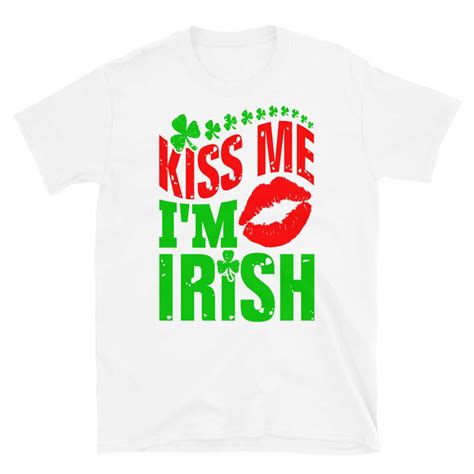 kiss me im irish shirt