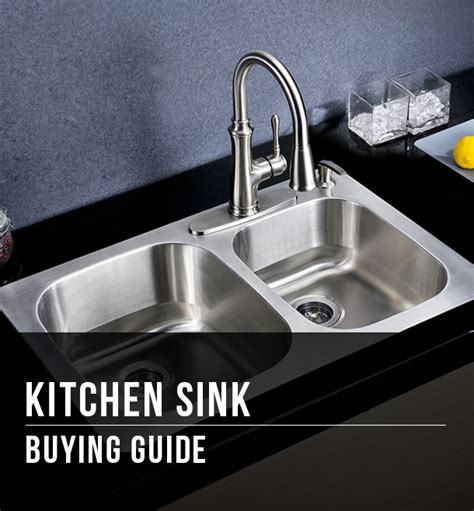 kitchen sink buying guide Doc