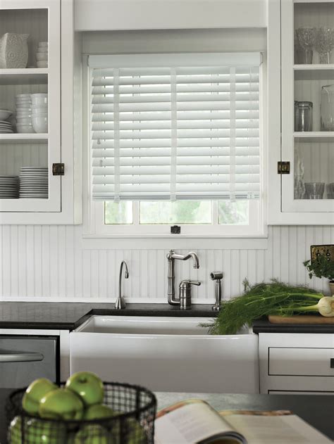 kitchen window blinds