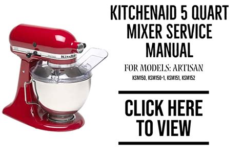 kitchenaid artisan mixer repair Doc