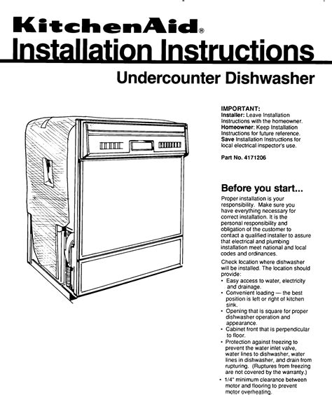 kitchenaid dishwasher service manual download PDF