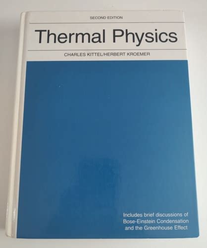 kittel and kroemer thermal physics solutions Kindle Editon