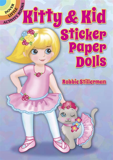 kitty kid sticker paper dolls Doc
