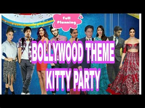 kitty party plan with bollywood theam Reader