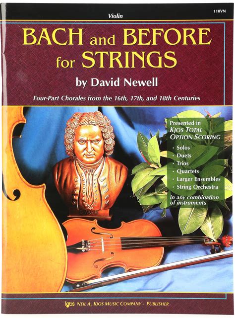 kjos bach and before for strings violin Epub