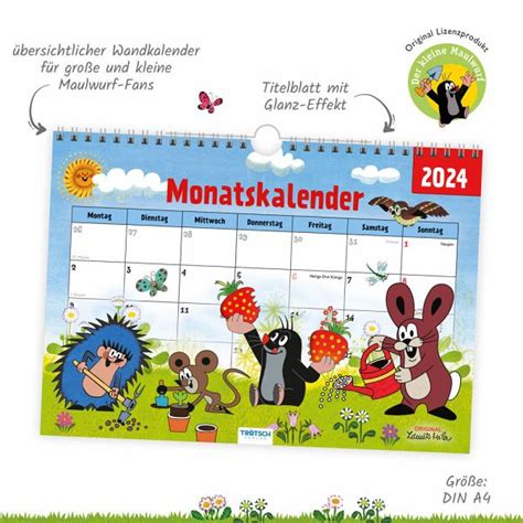 kleine maulwurf 2016 lesezeichenkalender Kindle Editon