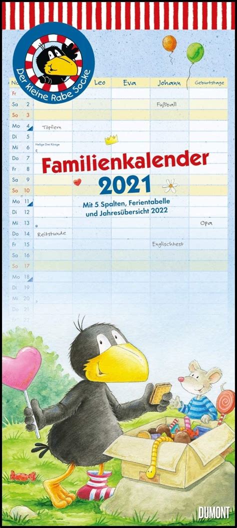 kleine rabe socke familienkalender 2016 Doc