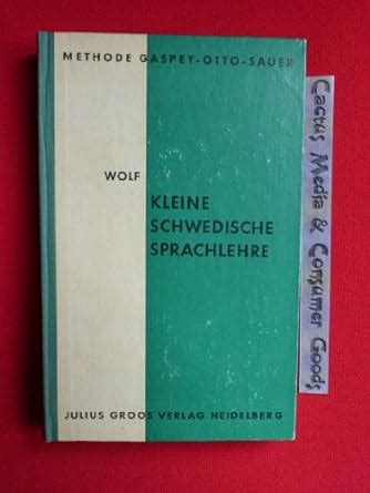 kleine schwedische sprachlehre methode gaspeyottosauer Epub