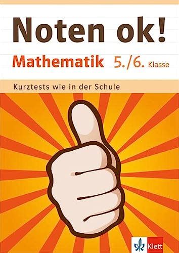 klett noten mathematik klasse kurztests Kindle Editon