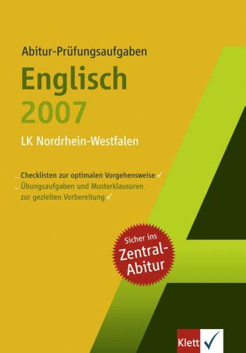 klett zentralabitur englisch nordthein westfalen leistungskurs PDF