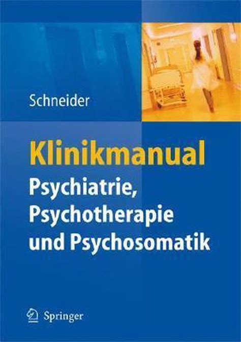 klinikmanual psychiatrie psychosomatik psychotherapie german Epub