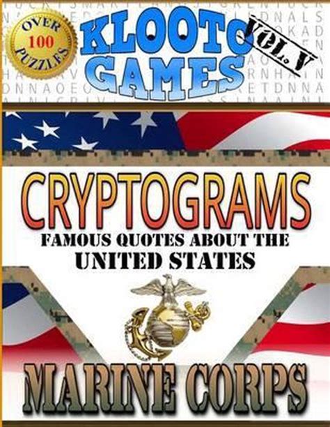 klooto games cryptograms vol v marine corps edition volume 5 Reader