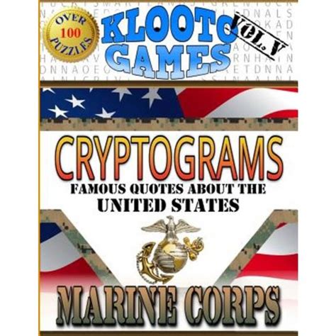 klooto games cryptograms vol v marine corps edition volume 5 Reader