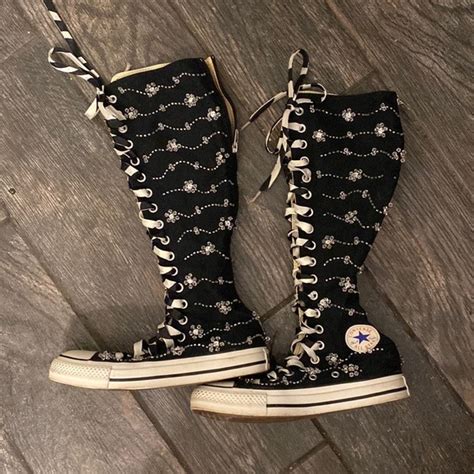 knee high converse 2024