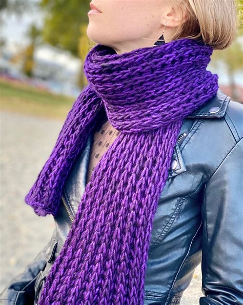 knit scarf