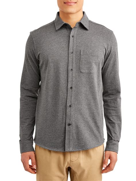 knit shirt mens